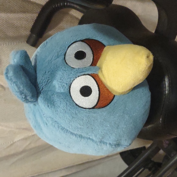 Angry Birds Blue Jay 9” Plush Stuffed Doll NO Sound Jim Commonwealth - Picture 9 of 11